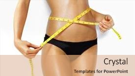  Presentation with healthy lifestyles - Presentation enhanced with medicine advertisement and teamwork concept - smiling male doctor with stethoscope showing tablet pc computer screen over blue background background and a light gray colored foreground