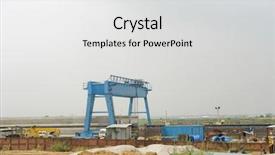  Presentation with new delhi - Cool new presentation design with metro construction site new delhi backdrop and a white colored foreground