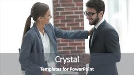  Presentation with communicate - Colorful slide set enhanced with mettings - colleagues communicate with each other backdrop and a  colored foreground