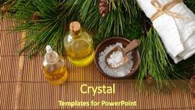  Presentation with islamic decorations decoration and motif - PPT layouts consisting of mettings - treatment spa with christmas decorations background and a tawny brown colored foreground