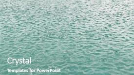  Presentation with rain water - Slides having mettings - weather rain met cast season background and a  colored foreground