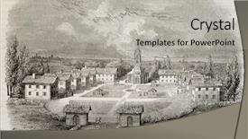  Presentation with paris france - Beautiful PPT layouts featuring mettray agricultural colony old view backdrop and a  colored foreground