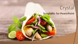  Presentation with grilled chicken - 