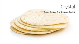  Presentation with corn - Slide deck featuring mexican-corn-tortillas-isolated background and a white colored foreground