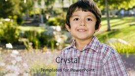  Presentation with mexican culture - Cool new presentation theme with mexican family culture - cute little boy playing outside backdrop and a light gray colored foreground