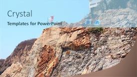  Presentation with mexico flag - PPT layouts having mexican-flag-and-altars background and a sky blue colored foreground