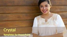  Presentation with mexican culture - Colorful slide deck enhanced with mexican latin woman with ethnic backdrop and a tawny brown colored foreground