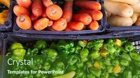  Presentation with mexican chili - Audience pleasing PPT theme consisting of red chilli standing - mexican market vegetables chili habanero backdrop and a forest green colored foreground