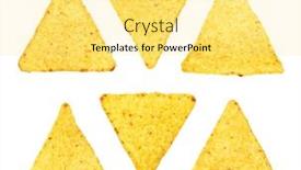  Presentation with nachos - Theme enhanced with mexican-nachos-chips-isolated background and a yellow colored foreground