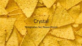  Presentation with mexican restaurant - Beautiful presentation featuring mexican restaurant - tasty nachos chips background backdrop and a gold colored foreground