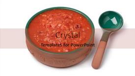  Presentation with mexican - Presentation theme consisting of mexican-terracotta-bowl-with-fresh background and a red colored foreground