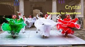  Presentation with mexico city - PPT layouts enhanced with mexico-city-mexico-dec-6 background and a tawny brown colored foreground