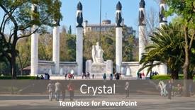  Presentation with mexico city - PPT theme having mexico-city-mexico-december-27 background and a gray colored foreground