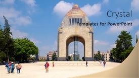  Presentation with mexico city - Colorful PPT layouts enhanced with mexico-city-mexico-july-12 backdrop and a light blue colored foreground