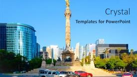  Presentation with mexico city - Colorful PPT layouts enhanced with mexico-city-mexico-july-18 backdrop and a light blue colored foreground
