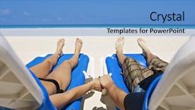  Presentation with peace love - Slide deck having mexico vacation - couple enjoying peace love background and a teal colored foreground