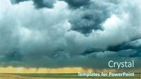  Presentation with oklahoma - Amazing slides having mezocyclone-storm-with-dark-gray backdrop and a ocean colored foreground