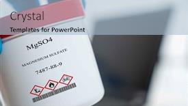  Presentation with magnesium - Theme with mgso4-magnesium-sulfate-cas-7487 background and a  colored foreground