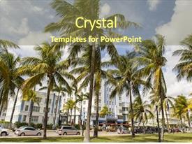 Miami Backgroundpowerpoint Miami Beach Is A Coastal Resort City PPT Template | CrystalGraphics #51