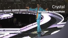  Presentation with dolphin - Colorful PPT layouts enhanced with miami-feb-4-prince-gestures backdrop and a wine colored foreground