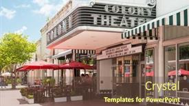  Presentation with lincoln - Presentation design enhanced with miami-usa-may-20-2014 background and a tawny brown colored foreground