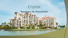  Presentation with fisher - Beautiful presentation theme featuring miami-usa-may-27-2014 backdrop and a sky blue colored foreground