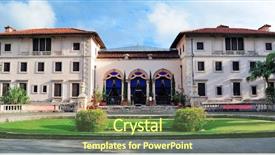  Presentation with miami - Cool new slides with miami vizcaya museum garden view backdrop and a tawny brown colored foreground