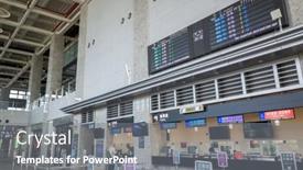  Presentation with rail - PPT theme featuring miaoli-taiwan-november-14th-2019 background and a gray colored foreground