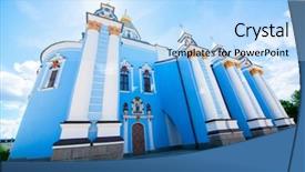  Presentation with michael schumacher king formula 1 - Theme enhanced with st michael's golden-domed background and a light blue colored foreground