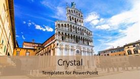  Presentation with italy - PPT layouts enhanced with michele in foro -important religious background and a coral colored foreground