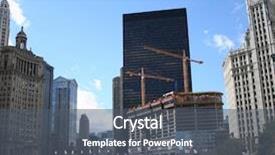  Presentation with avenue - Amazing slides having michigan avenue bridge and wrigley backdrop and a gray colored foreground