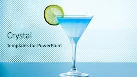  Presentation with molecular - Audience pleasing slide set consisting of micology - molecular mixology - cocktail backdrop and a  colored foreground