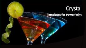  Presentation with molecular - Beautiful slides featuring micology - molecular mixology - cocktail backdrop and a  colored foreground