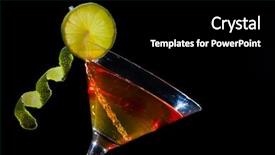  Presentation with molecular - Amazing PPT layouts having micology - molecular mixology - cocktail backdrop and a  colored foreground