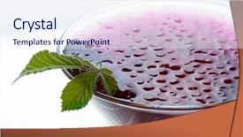  Presentation with whisky - Colorful presentation design enhanced with micology - molecular mixology - whisky backdrop and a  colored foreground