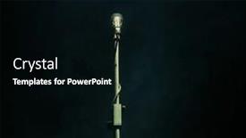  Presentation with music instrument - Beautiful presentation featuring microphone-on-dark-background-music backdrop and a black colored foreground