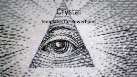  Presentation with parts - Presentation theme featuring microscopic view of parts background and a light gray colored foreground