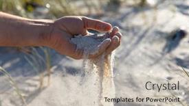  Presentation with weekend - Theme with mid-section-close-up background and a soft green colored foreground