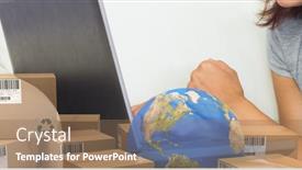  Presentation with social distancing - Amazing slides having mid-section-of-a-caucasian backdrop and a violet colored foreground