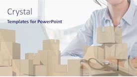  Presentation with social isolation - Audience pleasing presentation design consisting of mid-section-of-a-caucasian backdrop and a sky blue colored foreground