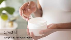  Presentation with social distancing - PPT theme enhanced with mid-section-of-a-mixed background and a coral colored foreground