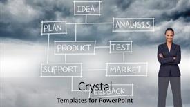  Presentation with composite - Amazing PPT theme having mid term plan - composite image of isolated confident backdrop and a light gray colored foreground