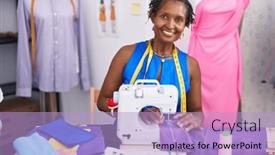  Presentation with sewing machine - 