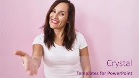  Presentation with business pink - 