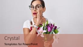  Presentation with talk - 