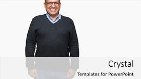  Presentation with arabic music arab man playing - Slides having middle age busines arab man background and a white colored foreground