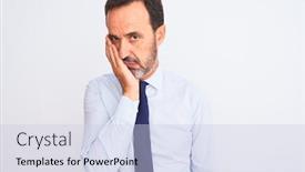  Presentation with elegant - Theme enhanced with middle-age-businessman-wearing-elegant background and a lemonade colored foreground