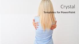  Presentation with self care - Audience pleasing slide deck consisting of middle-age-businesswoman-wearing-elegant backdrop and a lemonade colored foreground