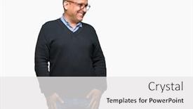  Presentation with bussines - Amazing PPT layouts having middle age bussines arab man wearing glasses over isolated background looking away to side with smile on face natural expression laughing confident backdrop and a white colored foreground