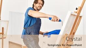  Presentation with paint roller - 